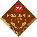 GAF President's Club Residential Award Winner