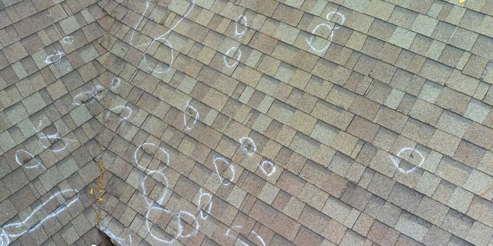 Trusted hail damage roof repair company in Newnan, GA